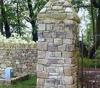 stone pillar